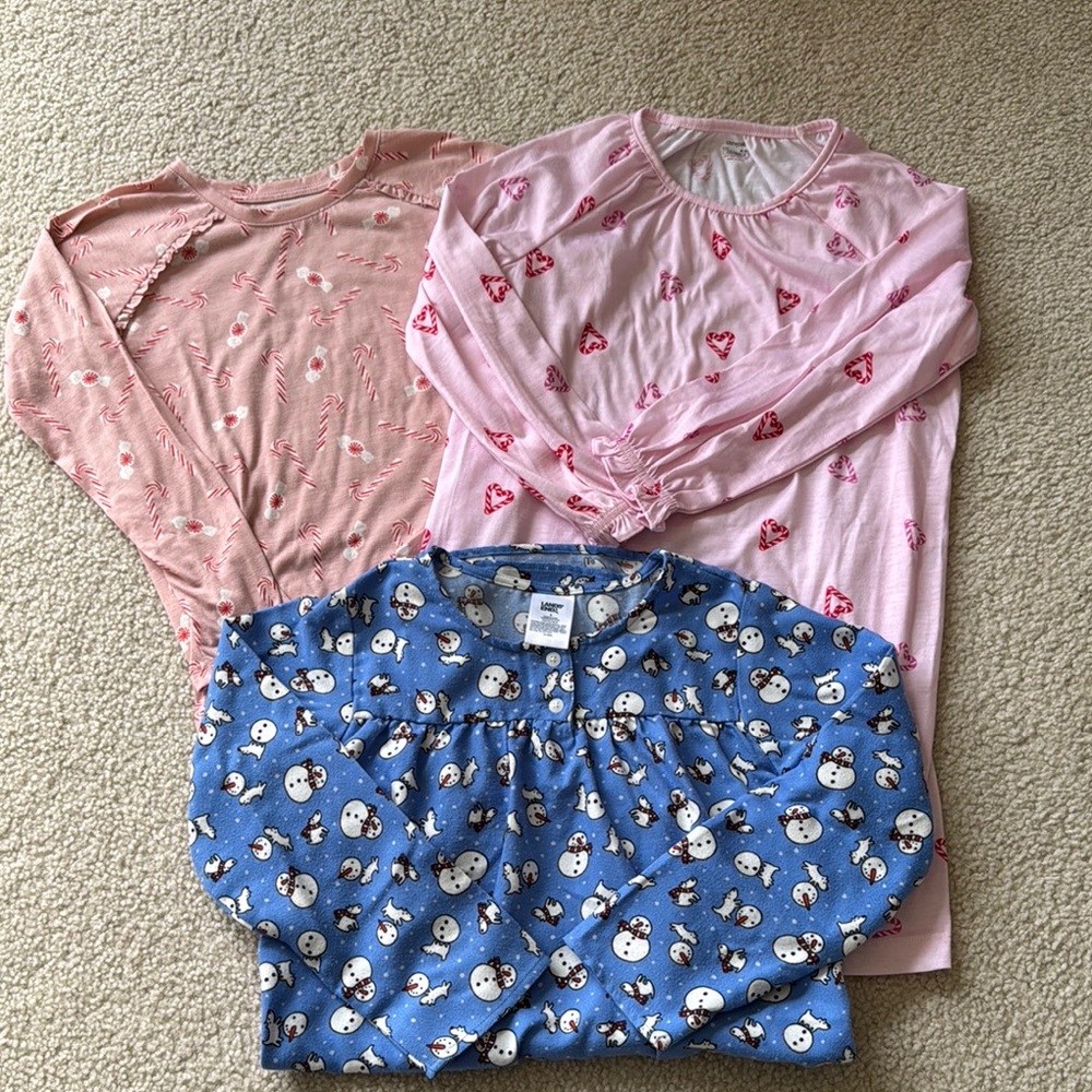 Kids Pajamas Set - winter prints